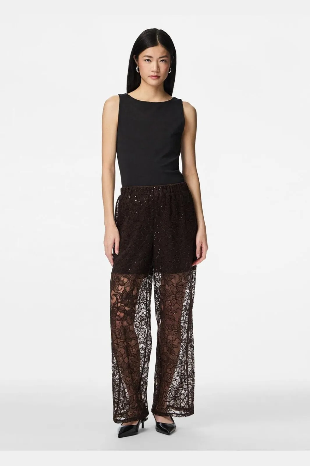 Pclouise Straight Pants Sæt 🛍️|Bukser, Jeans & Leggings