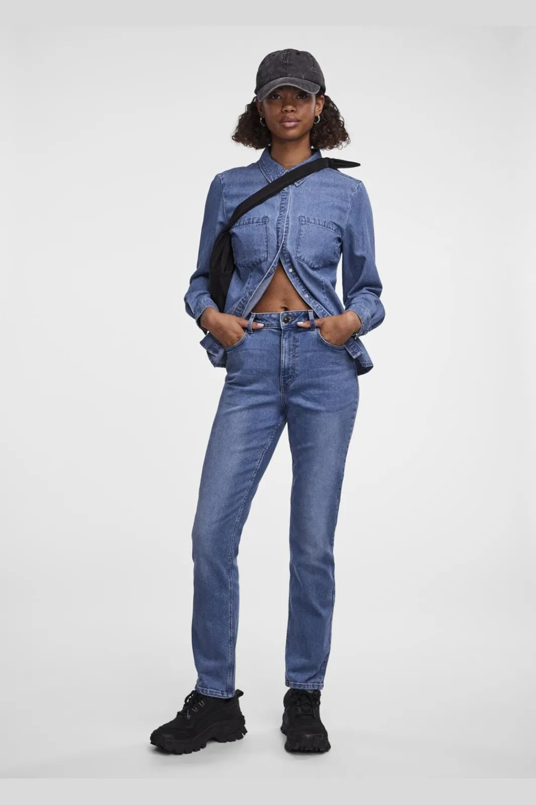 Pieces Bukser, Jeans & Leggings<Pcluna Straight Mb57