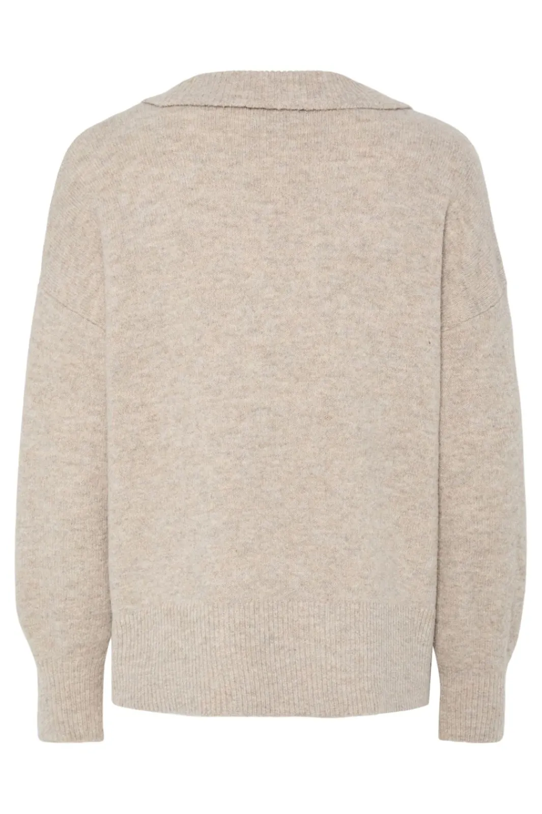 Pieces Bluser & Skjorter|Strik<Pcmalou Ls Polo Knit