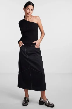 Online Pcmandy One Shoulder Knit Top Dmo Bluser & Skjorter
