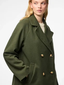 Pieces Overtøj & Jakker<Pcmarbel Coat