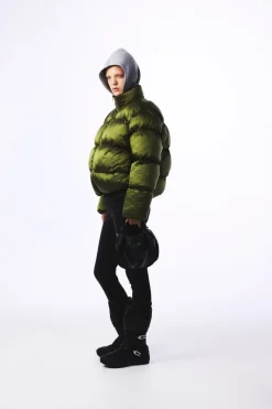 Pieces Overtøj & Jakker<Pcmilla Shiny Puffer Jacket W. Hood