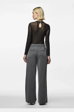Pieces Bluser & Skjorter|Nattøj & Lingeri<Pcmilly Ls Mesh Bodystocking