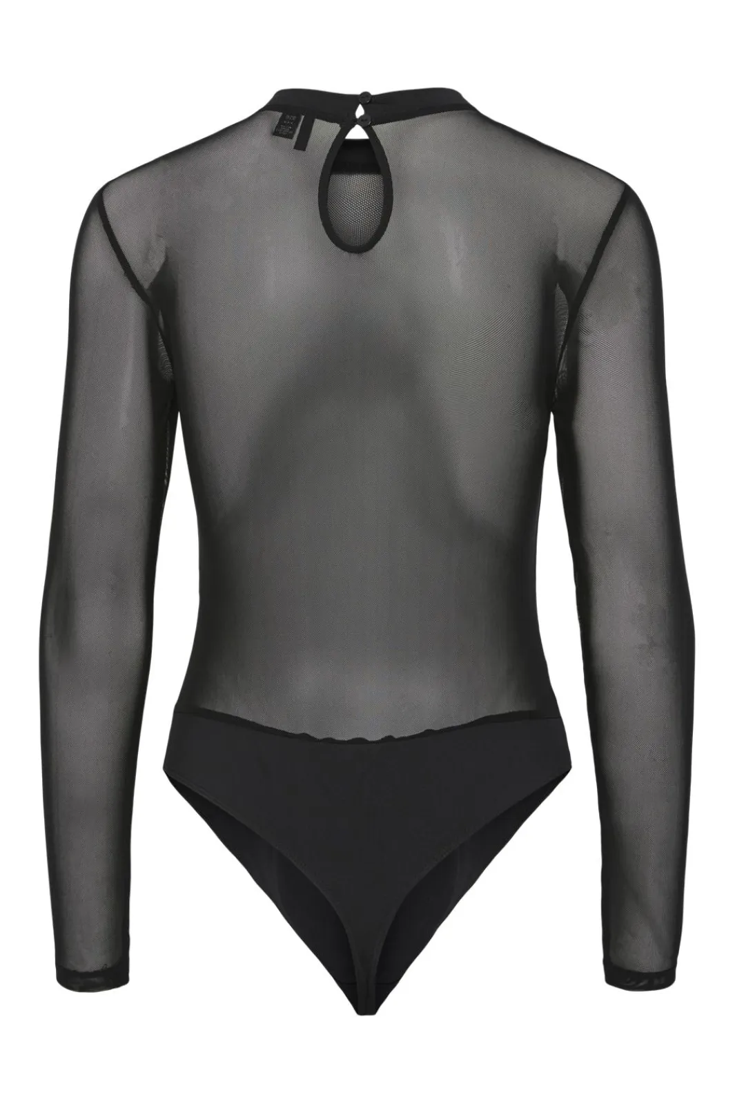 Pieces Bluser & Skjorter|Nattøj & Lingeri<Pcmilly Ls Mesh Bodystocking