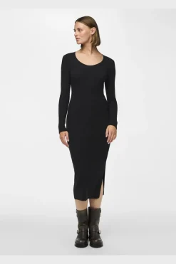 Pieces Kjoler<Pcmira Ls Knit Dress