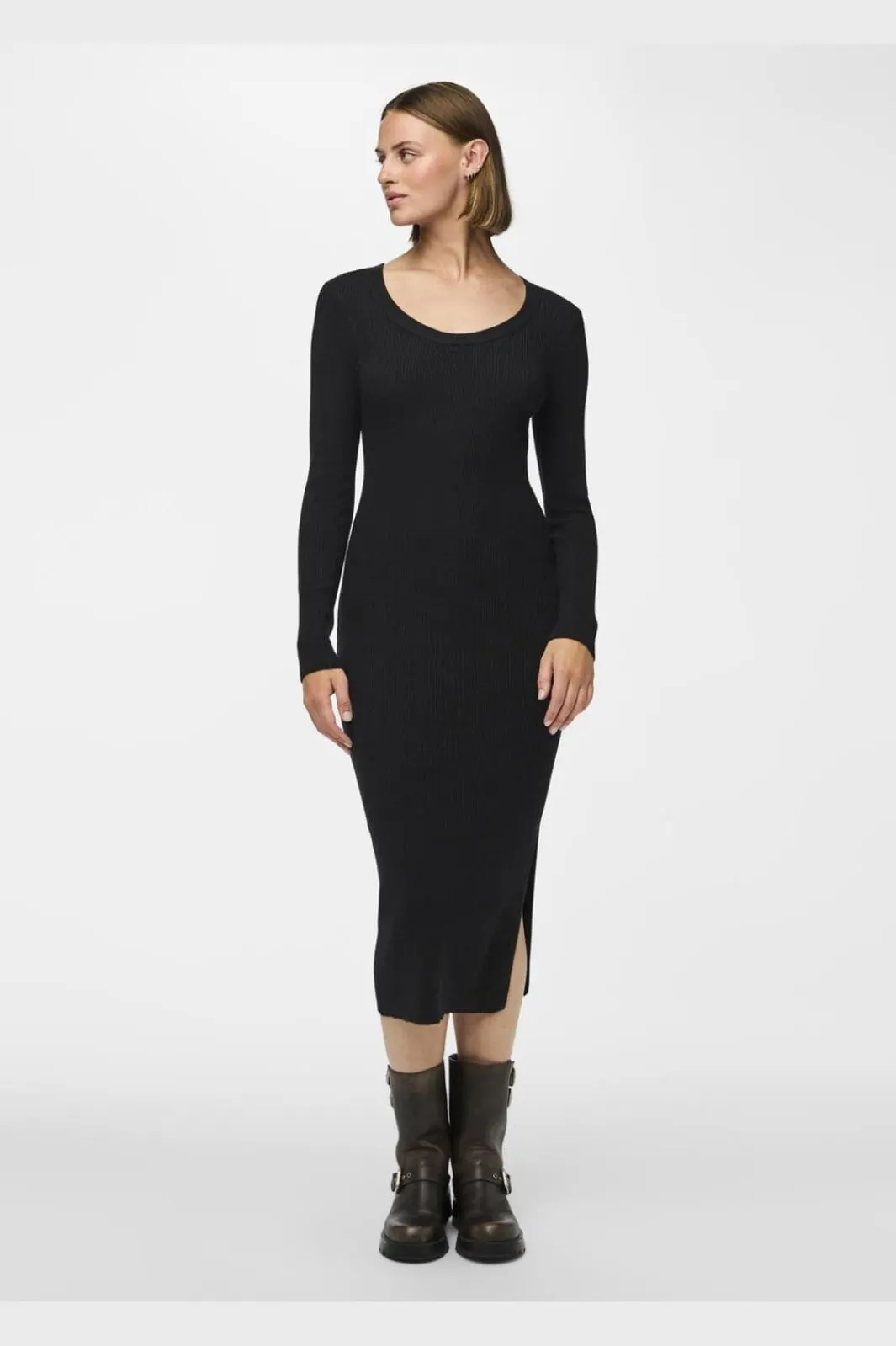 Pieces Kjoler<Pcmira Ls Knit Dress
