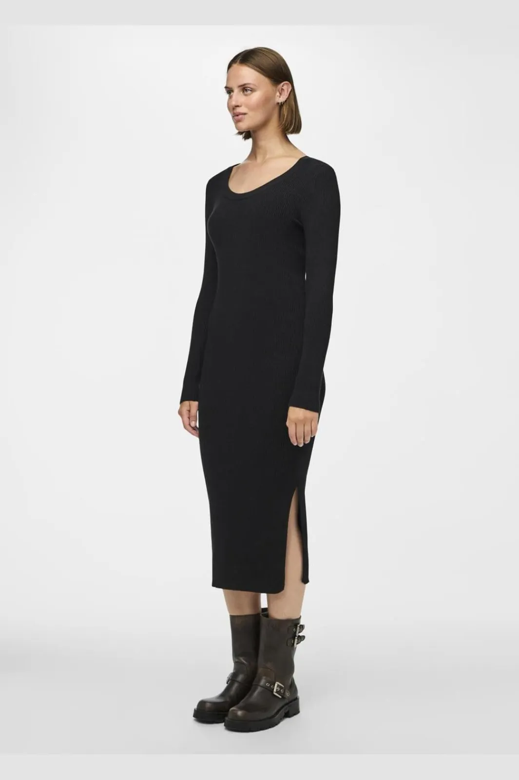 Pieces Kjoler<Pcmira Ls Knit Dress
