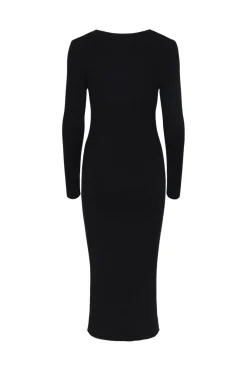 Pieces Kjoler<Pcmira Ls Knit Dress