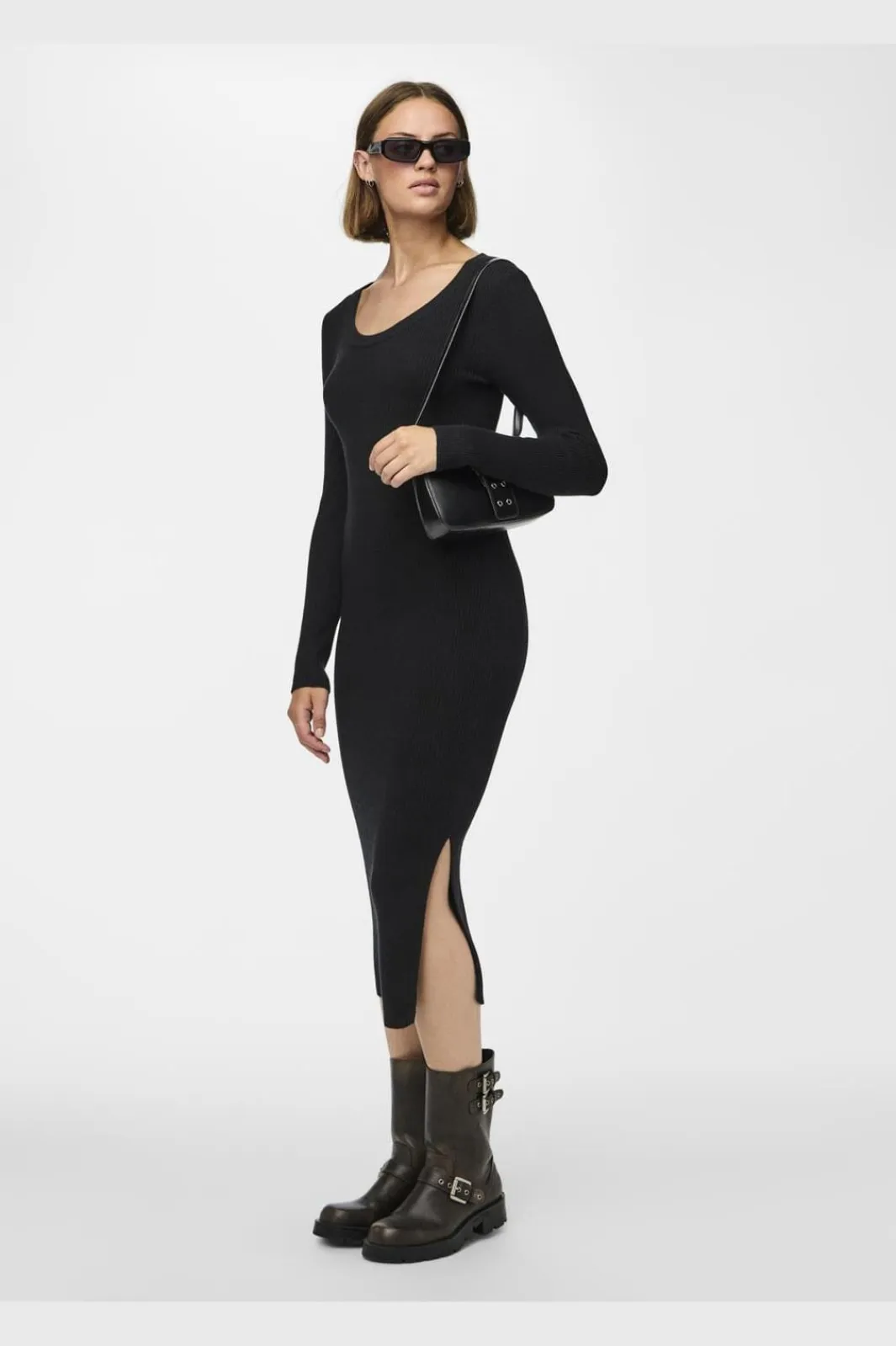 Pieces Kjoler<Pcmira Ls Knit Dress