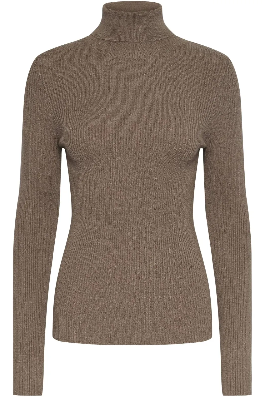 Best Pcmira Ls Rollneck Knit Bluser & Skjorter|Strik