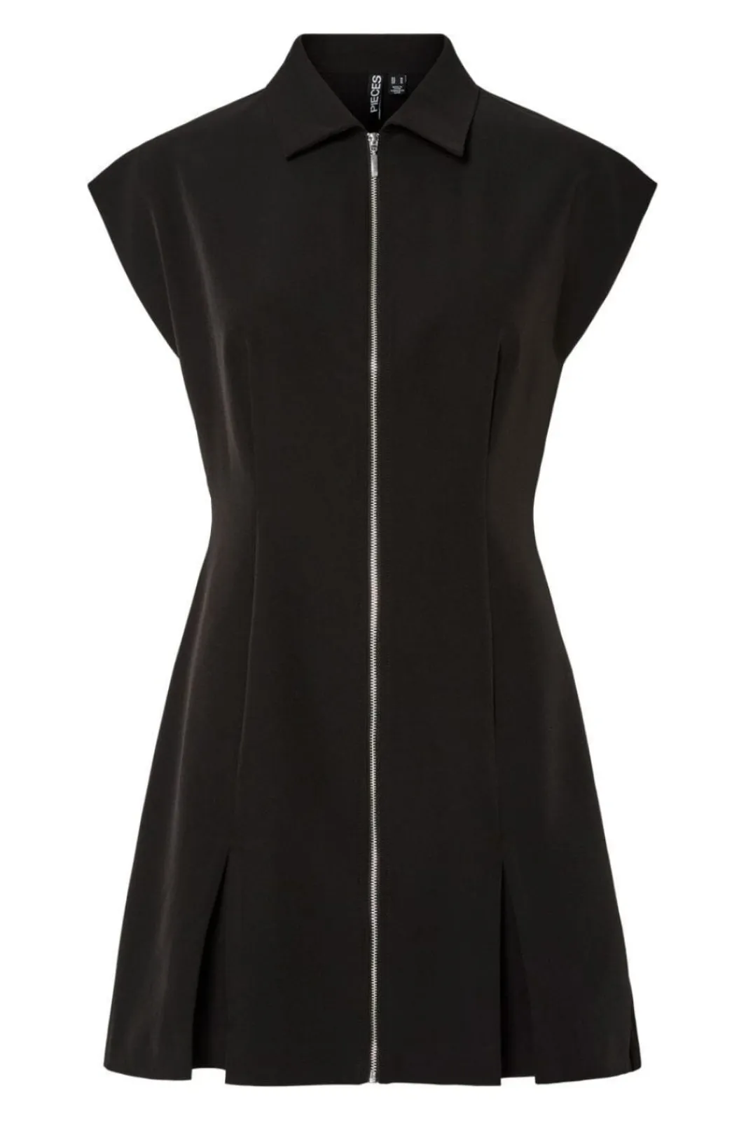 New Pcmorgan Sl Short Zip Dress Kjoler|Ammevenligt Tøj