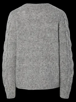Pieces Strik|Bluser & Skjorter<Pcnina Ls V-Neck Knit