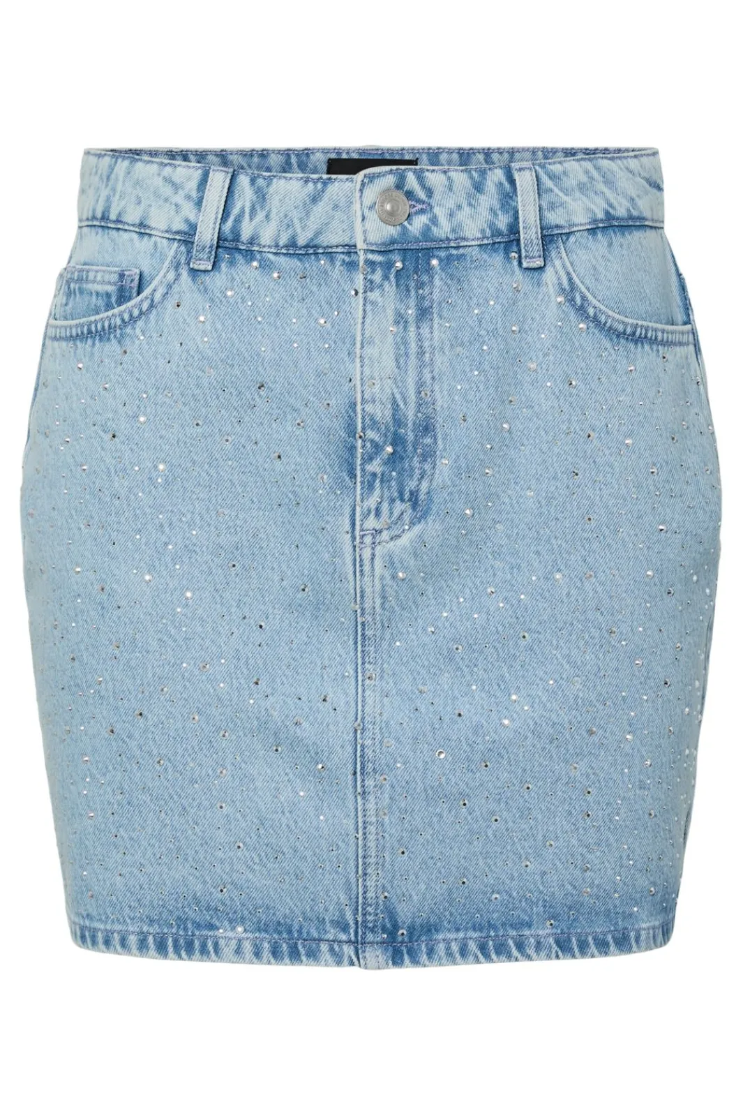 Pieces Sæt 🛍️|Nederdele<Pcnoel Short Denim Skirt Pp
