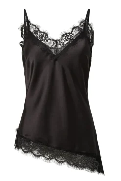 Discount Pcnomi Strap Satin Lace Top T-Shirts & Toppe