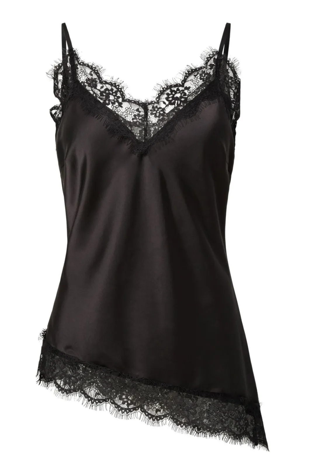 Discount Pcnomi Strap Satin Lace Top T-Shirts & Toppe