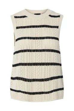 Best Pcnuka Sl O-Neck Knit 17158719 Veste