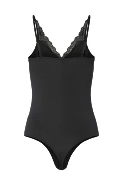 Online Pcolivia Sl Lace Bodystocking Nattøj & Lingeri|Bluser & Skjorter