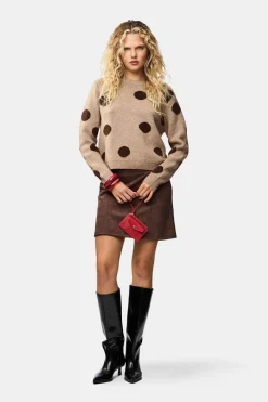 Online Pcosla Ls O-Neck Knit Pullover Strik|Bluser & Skjorter