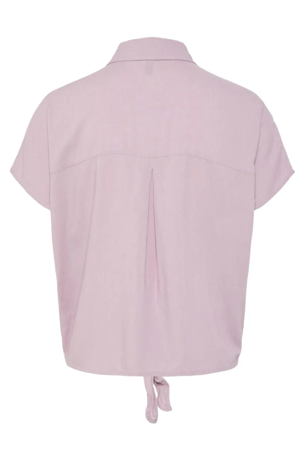 New Pcpia Ss Tie Shirt Bluser & Skjorter|Ammevenligt Tøj