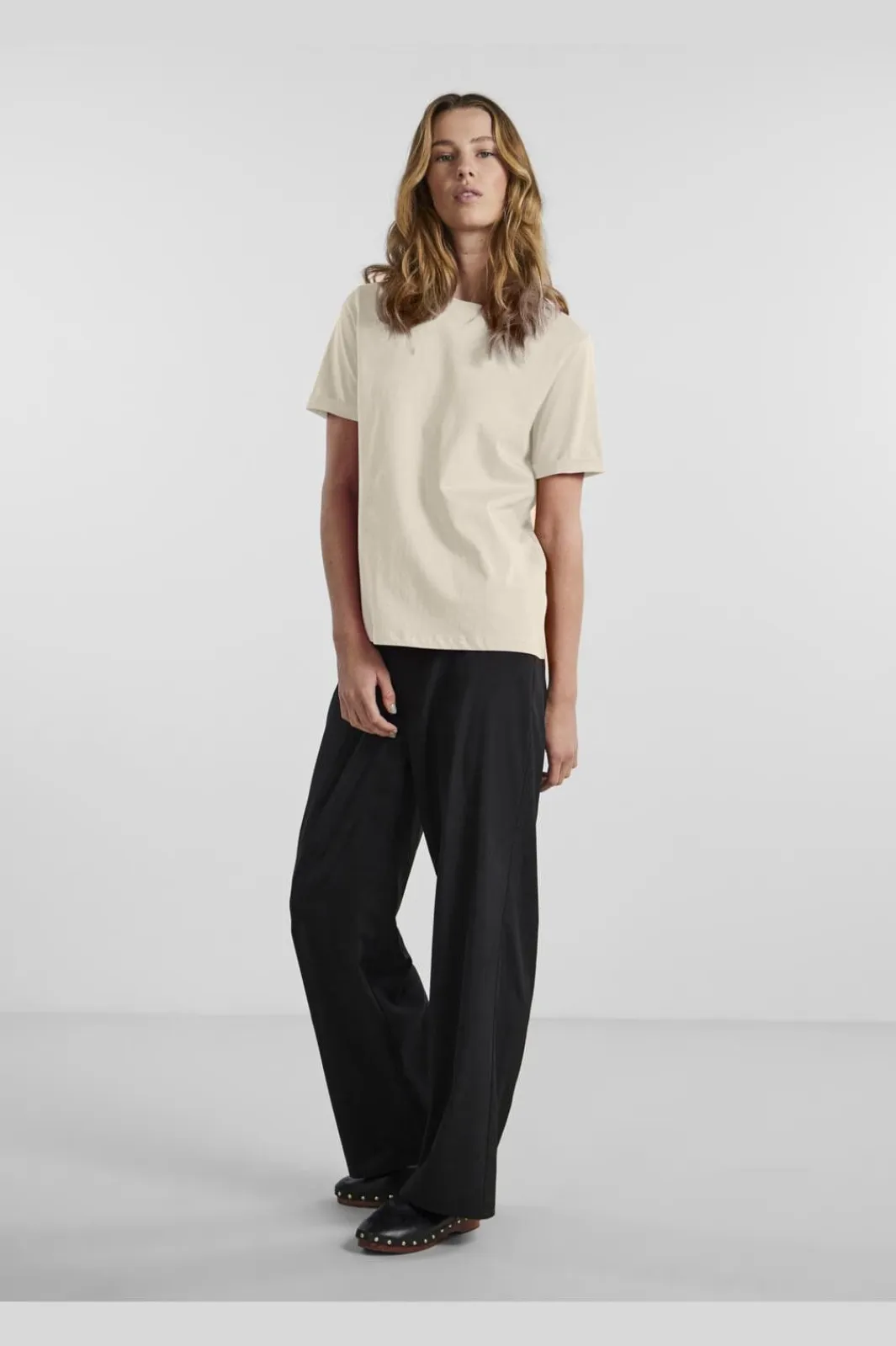 Discount Pcria Ss Fold Up Solid Tee T-Shirts & Toppe