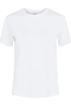 Pieces T-Shirts & Toppe<PcRia SS Fold Up Tee