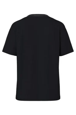 Online Pcria Ss Lurex Neck Tee T-Shirts & Toppe