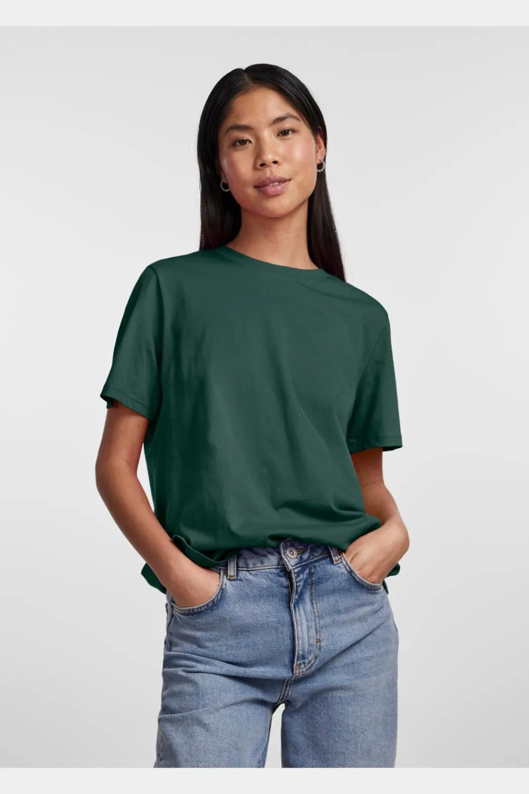 Outlet Pcria Ss Solid Tee T-Shirts & Toppe