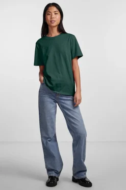 Outlet Pcria Ss Solid Tee T-Shirts & Toppe