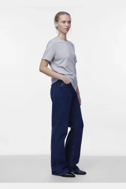 Pieces T-Shirts & Toppe<Pcria Ss Solid Tee