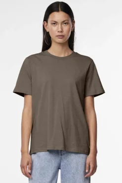 Pieces T-Shirts & Toppe<Pcria Ss Solid Tee