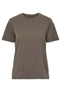 Pieces T-Shirts & Toppe<Pcria Ss Solid Tee