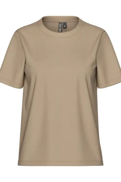 Pieces T-Shirts & Toppe<Pcria Ss Solid Tee