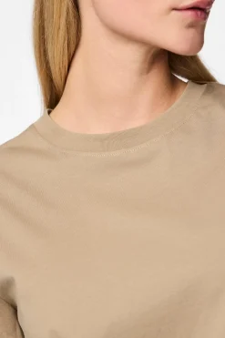 Pieces T-Shirts & Toppe<Pcria Ss Solid Tee