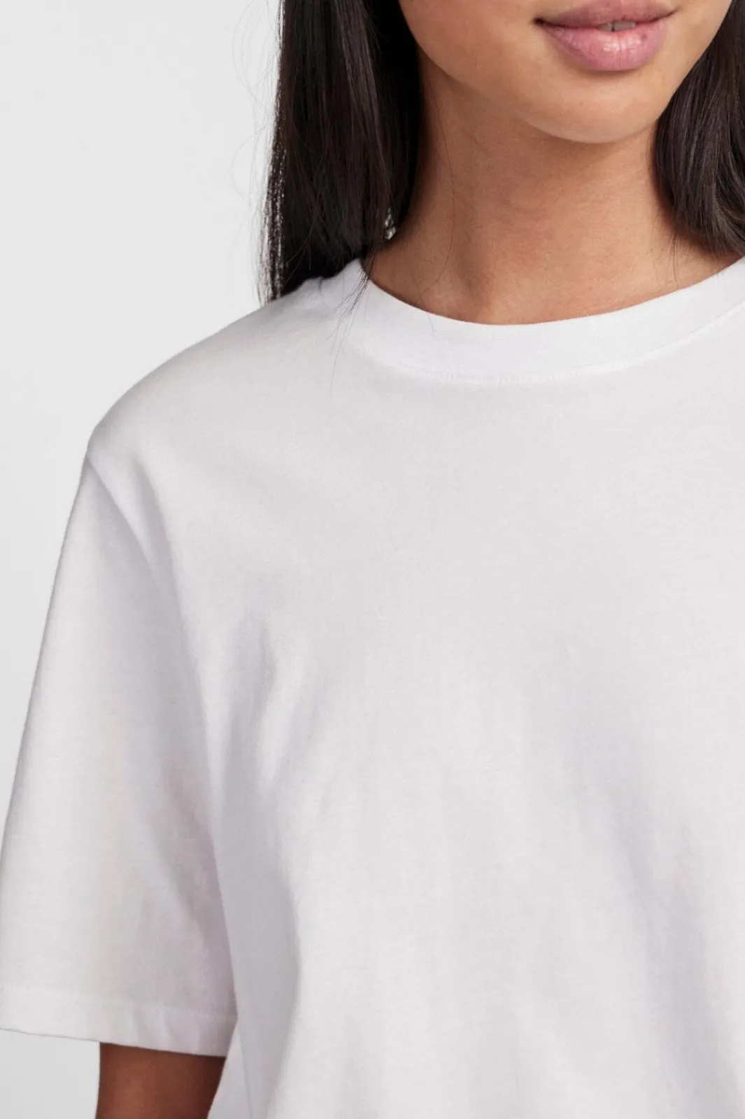 Outlet Pcria Ss Solid Tee T-Shirts & Toppe