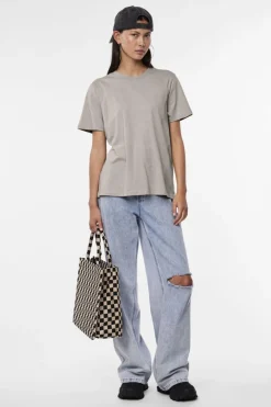Online Pcria Ss Solid Tee T-Shirts & Toppe