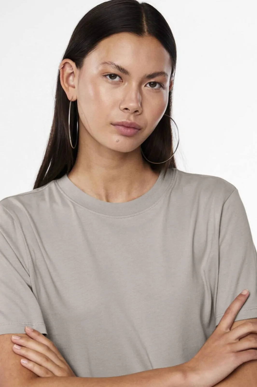 Online Pcria Ss Solid Tee T-Shirts & Toppe