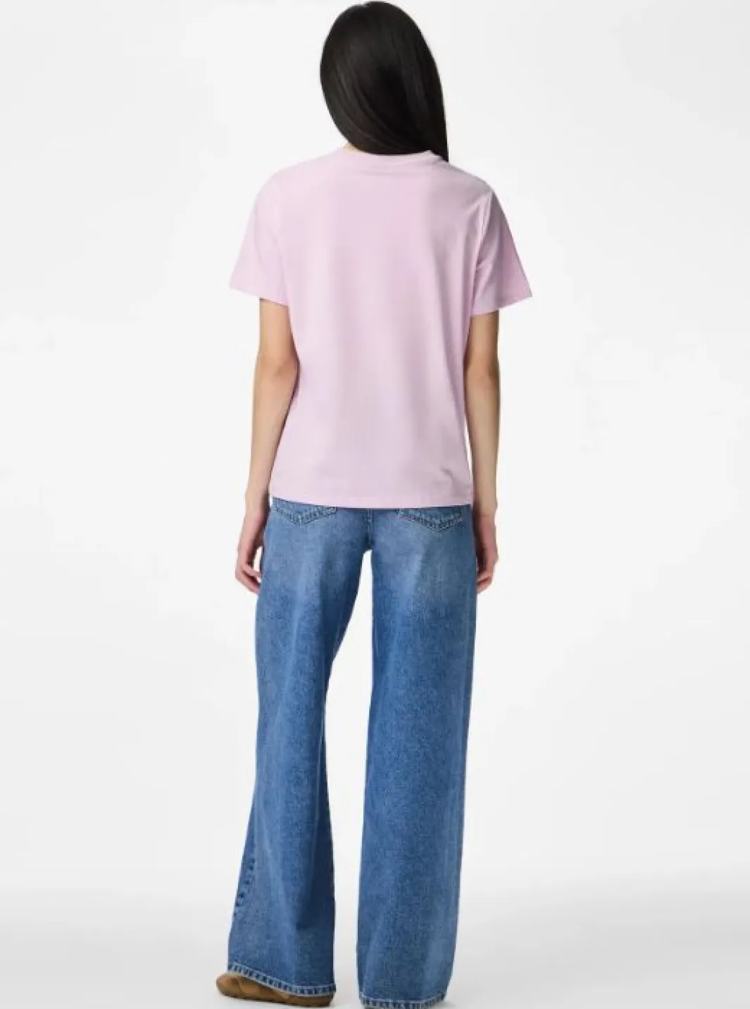 Sale Pcria Ss Solid Tee T-Shirts & Toppe