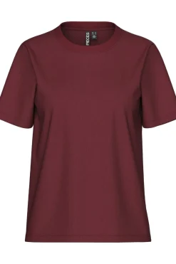 New Pcria Ss Solid Tee T-Shirts & Toppe