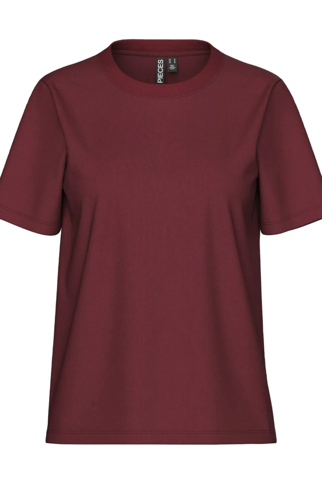 New Pcria Ss Solid Tee T-Shirts & Toppe