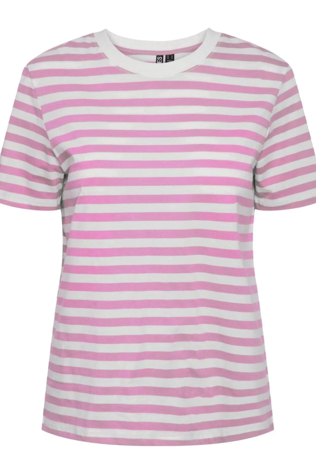 Pieces T-Shirts & Toppe<Pcria Ss Tee Stripes