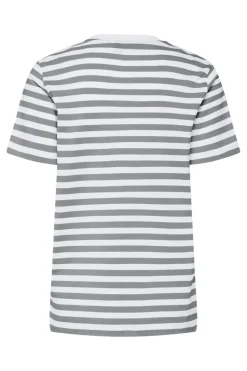 Discount Pcria Ss Tee Stripes T-Shirts & Toppe