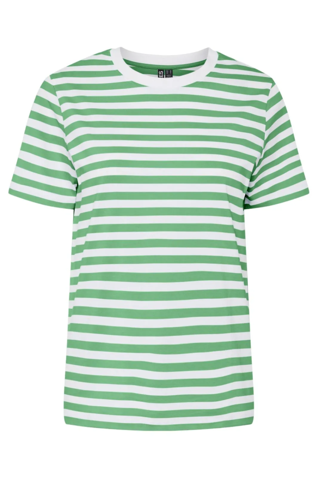 Pieces T-Shirts & Toppe<Pcria Ss Tee Stripes