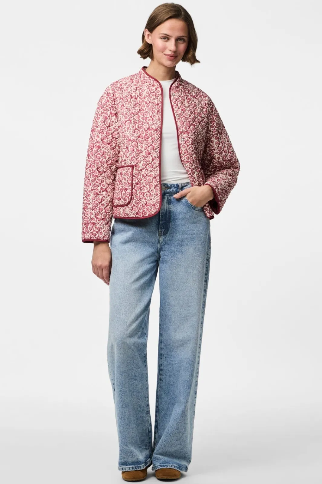Pieces Overtøj & Jakker<Pcrikke Quilted Jacket