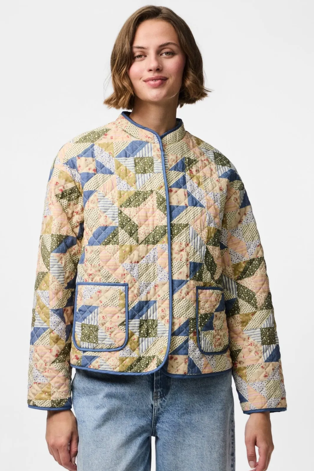 New Pcrikke Quilted Jacket Overtøj & Jakker