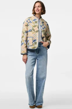 New Pcrikke Quilted Jacket Overtøj & Jakker