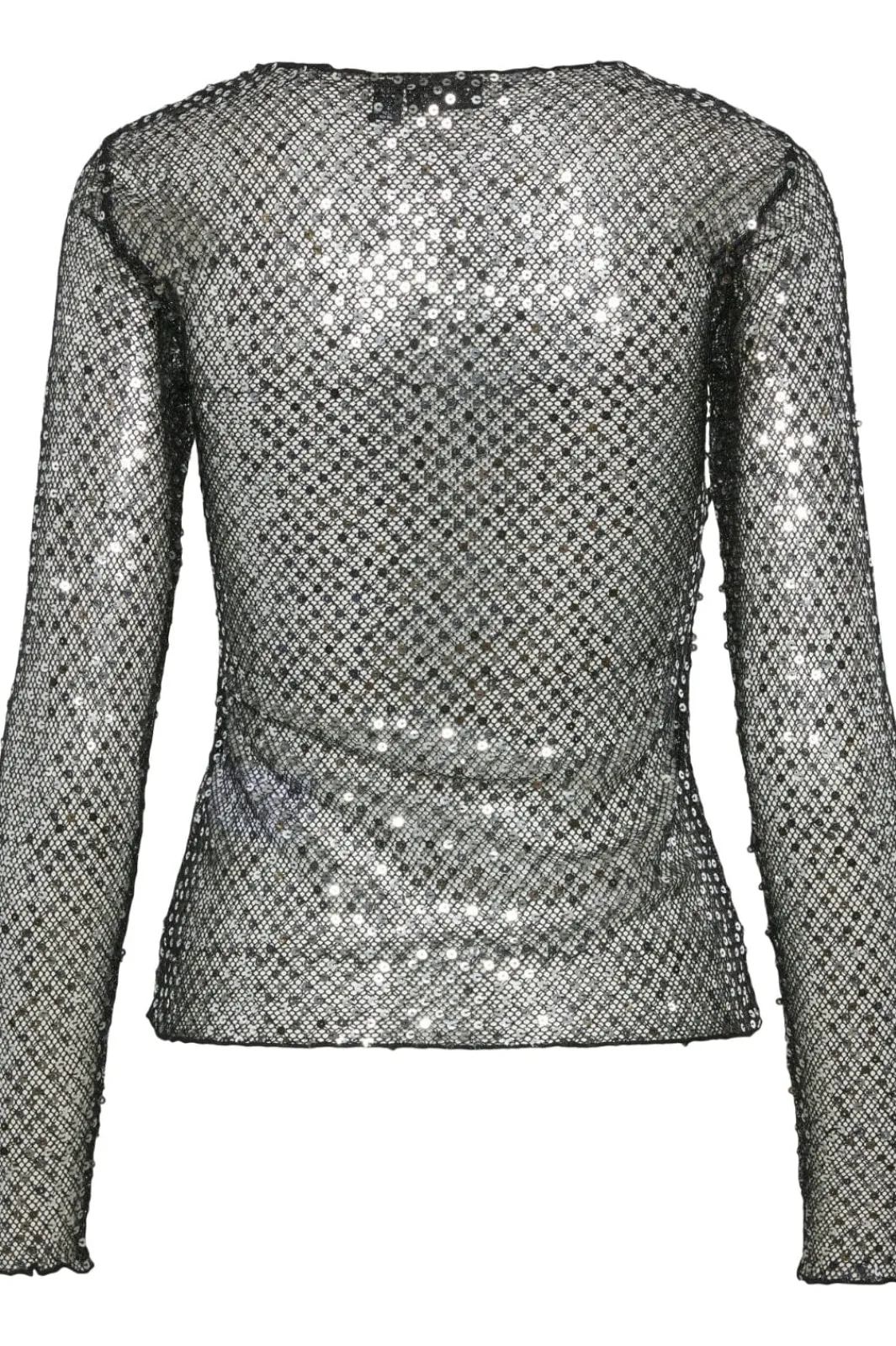 Pieces T-Shirts & Toppe<Pcrissi Ls Sequins Top