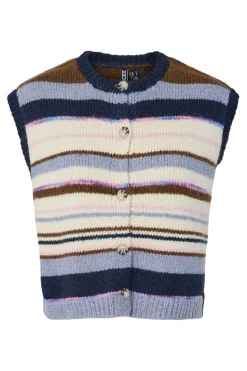 Pieces Veste<Pcrye Sl Polo Knit Vest