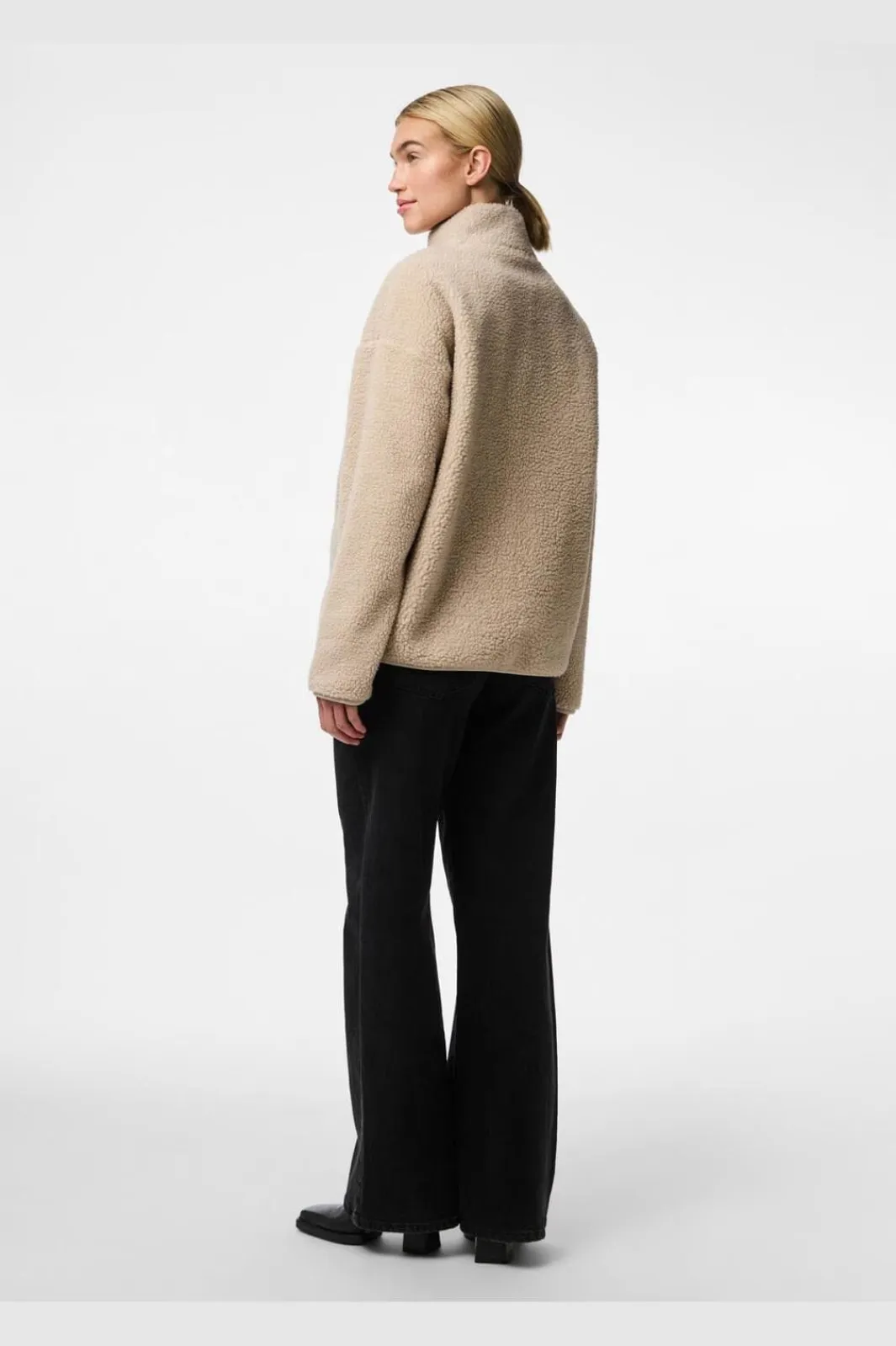 Hot Pcsadia Ls Teddy Jacket Overtøj & Jakker