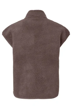 Pieces Veste<Pcsadia Teddy Vest