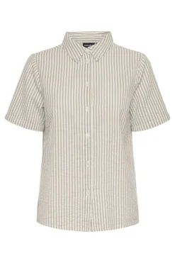 New Pcsally Ss Shirt Sæt 🛍️|Bluser & Skjorter